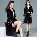 Women's Mid-Length SpringAutumn Chic Trench Coat New Style Versatile Outerwear