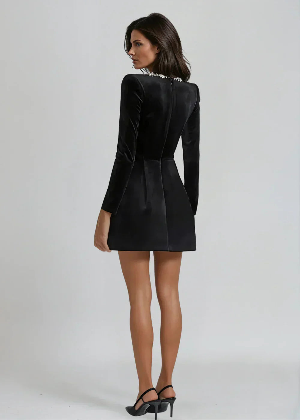 Amalie™ | Velvet Mini Dress