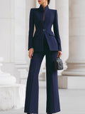 Adrielle™ | Elegant Blazer & Trouser Suit Set