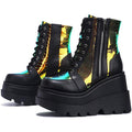 Plus Size Female Punk Style Platform