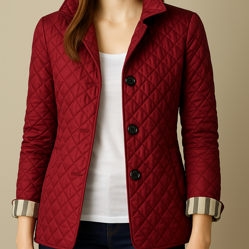 Madona™ | Quilted Button Jacket