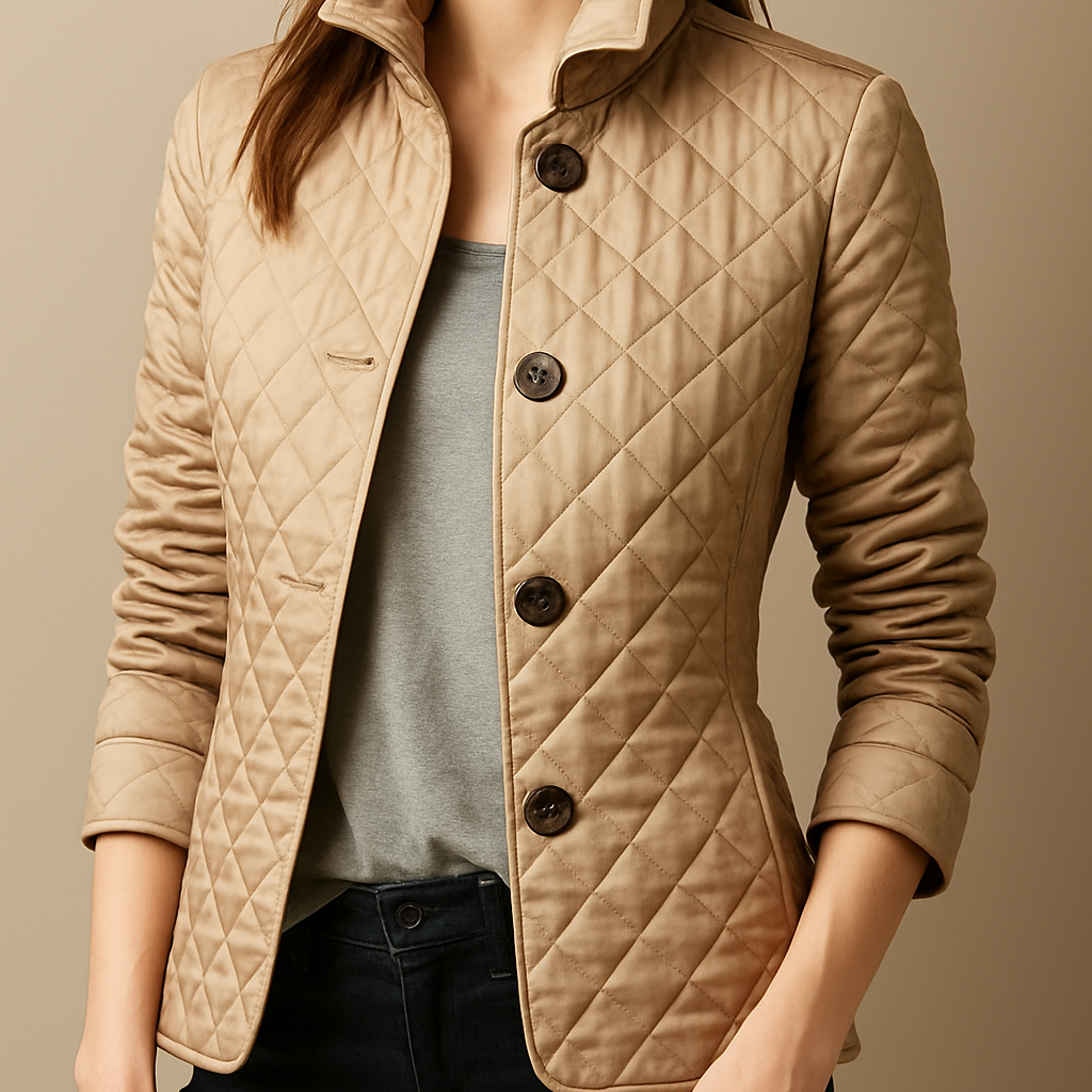 Madona™ | Quilted Button Jacket