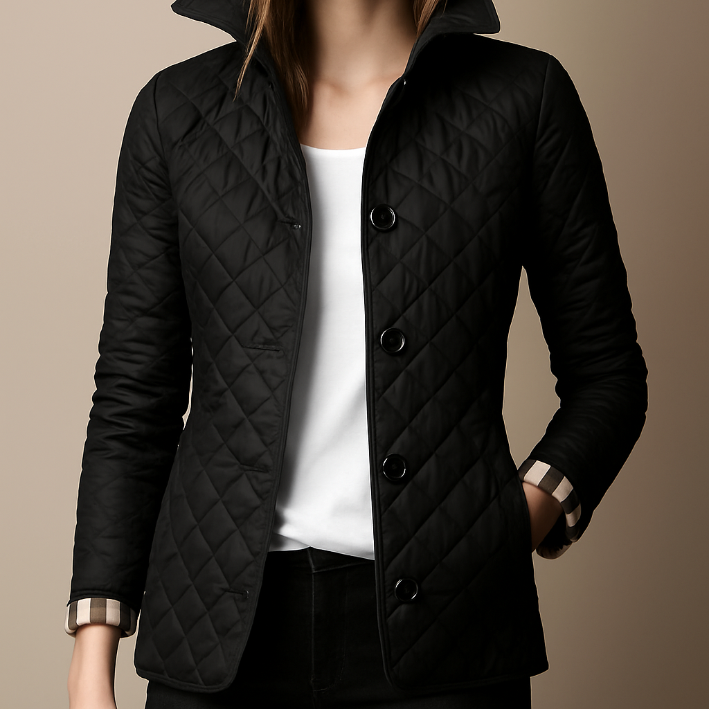 Madona™ | Quilted Button Jacket