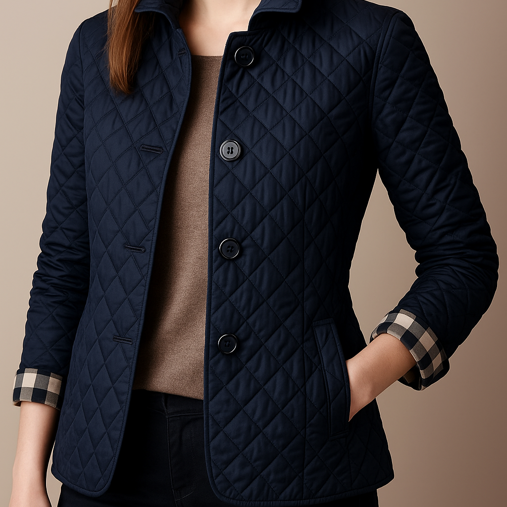 Madona™ | Quilted Button Jacket