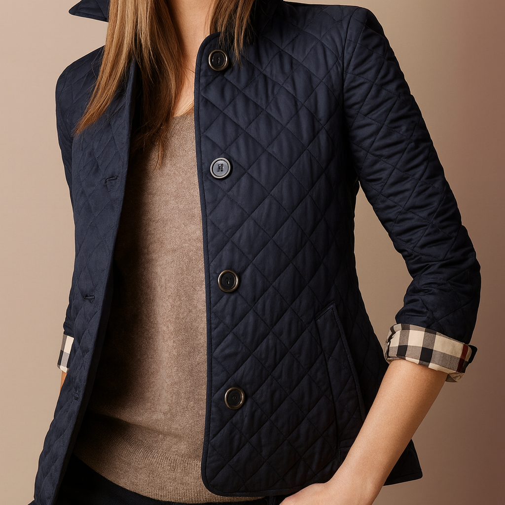 Madona™ | Quilted Button Jacket
