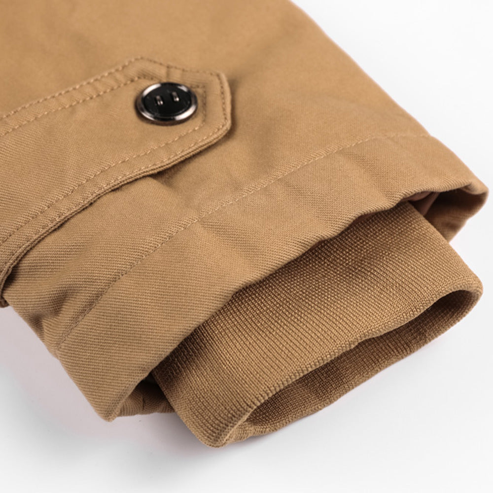 Men’s Heavy-Duty Winter Fleece Lining Jacket