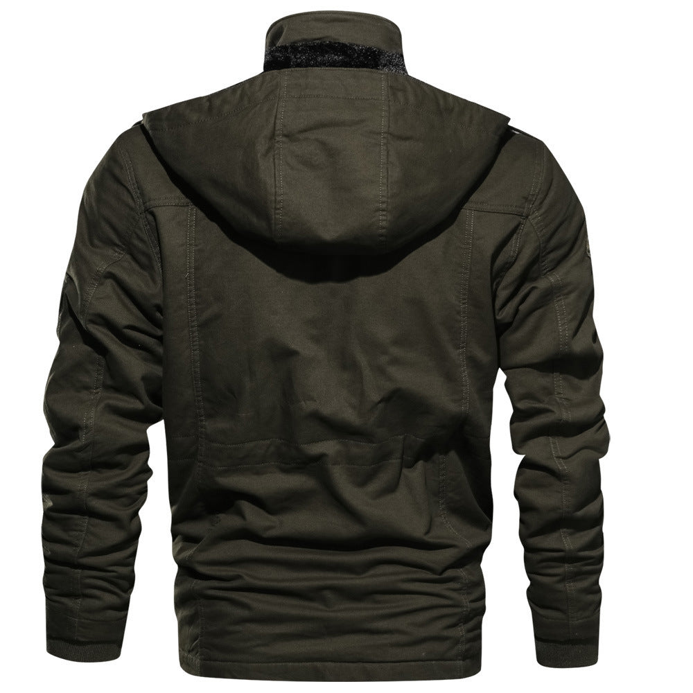 Men’s Heavy-Duty Winter Fleece Lining Jacket