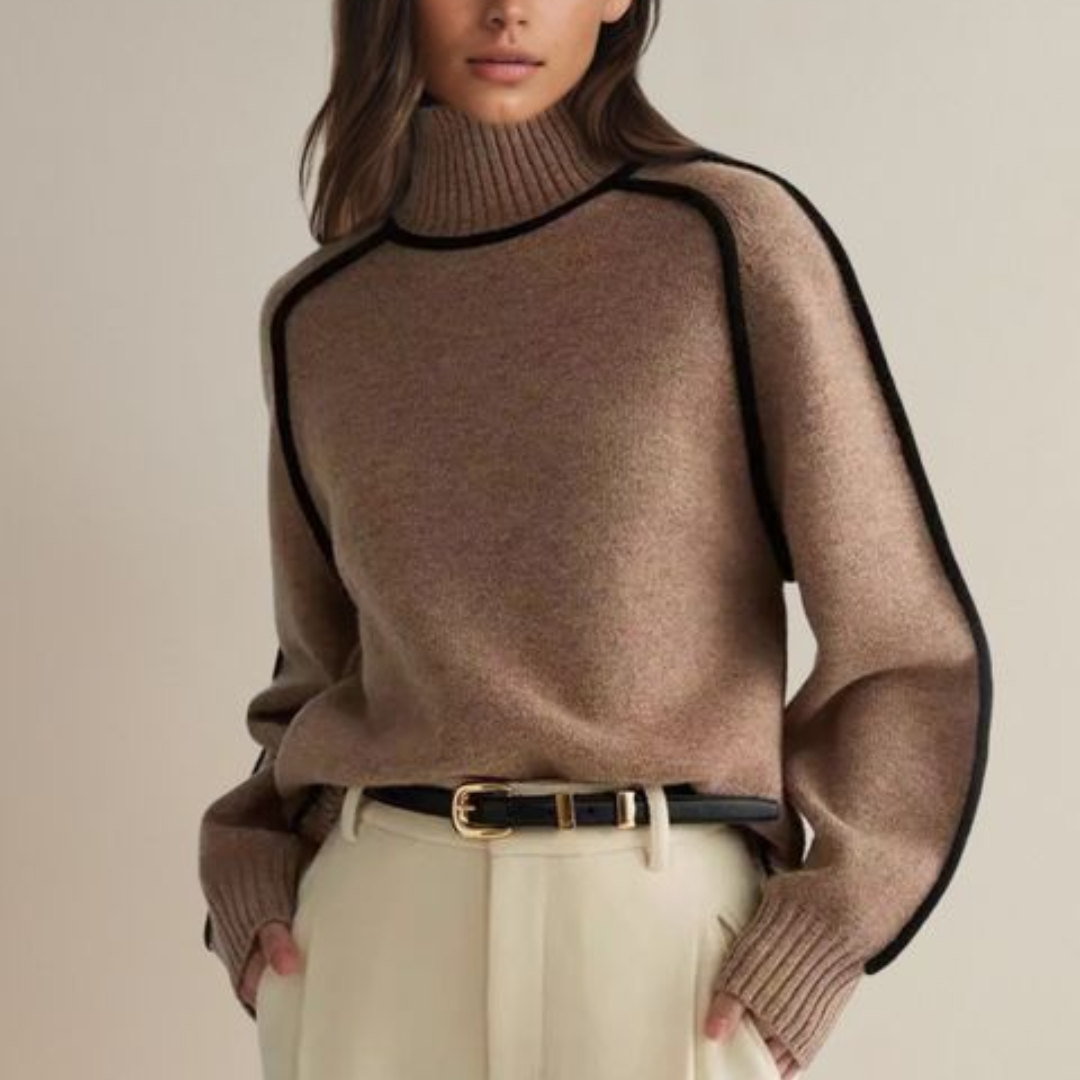 Arina™ Elegant Turtleneck Jumper