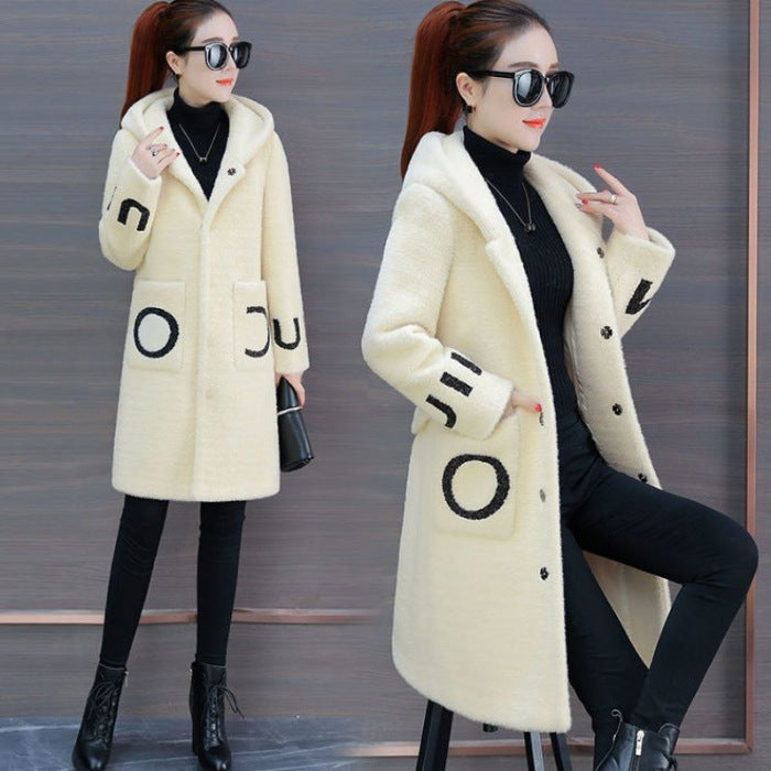 Women's Mid-Length SpringAutumn Chic Trench Coat New Style Versatile Outerwear