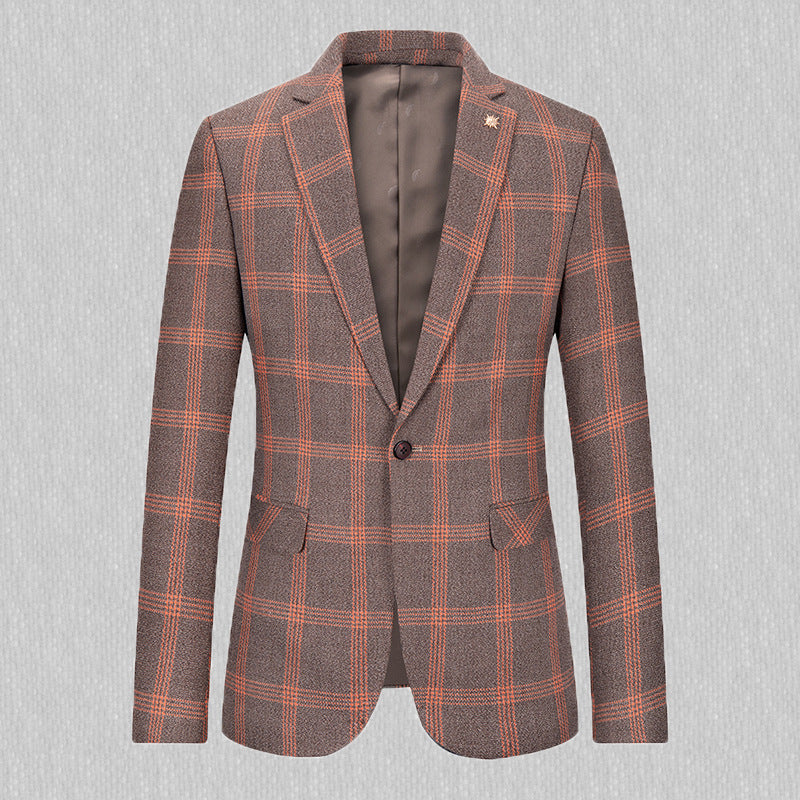 Men's Trendy Slim Fit Small Business Suit Casual Handsome Coat