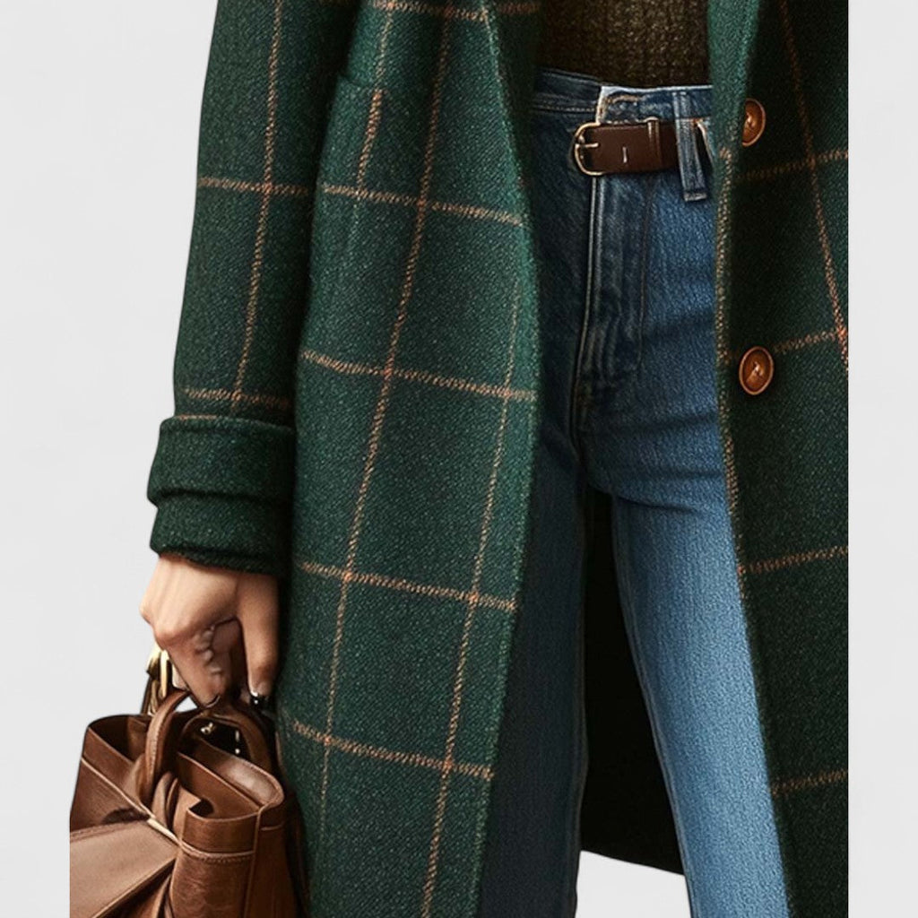 Emma™ | Classic Check Coat