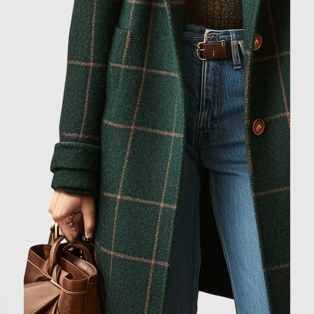 Emma™ | Classic Check Coat